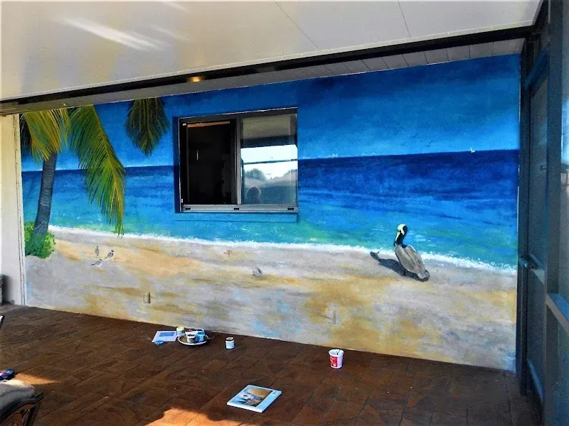 FABIANA WALKER STUDIOS LLC Murals Venetian Plasters Faux Finishes - Mural Artist in Cape Coral, FL