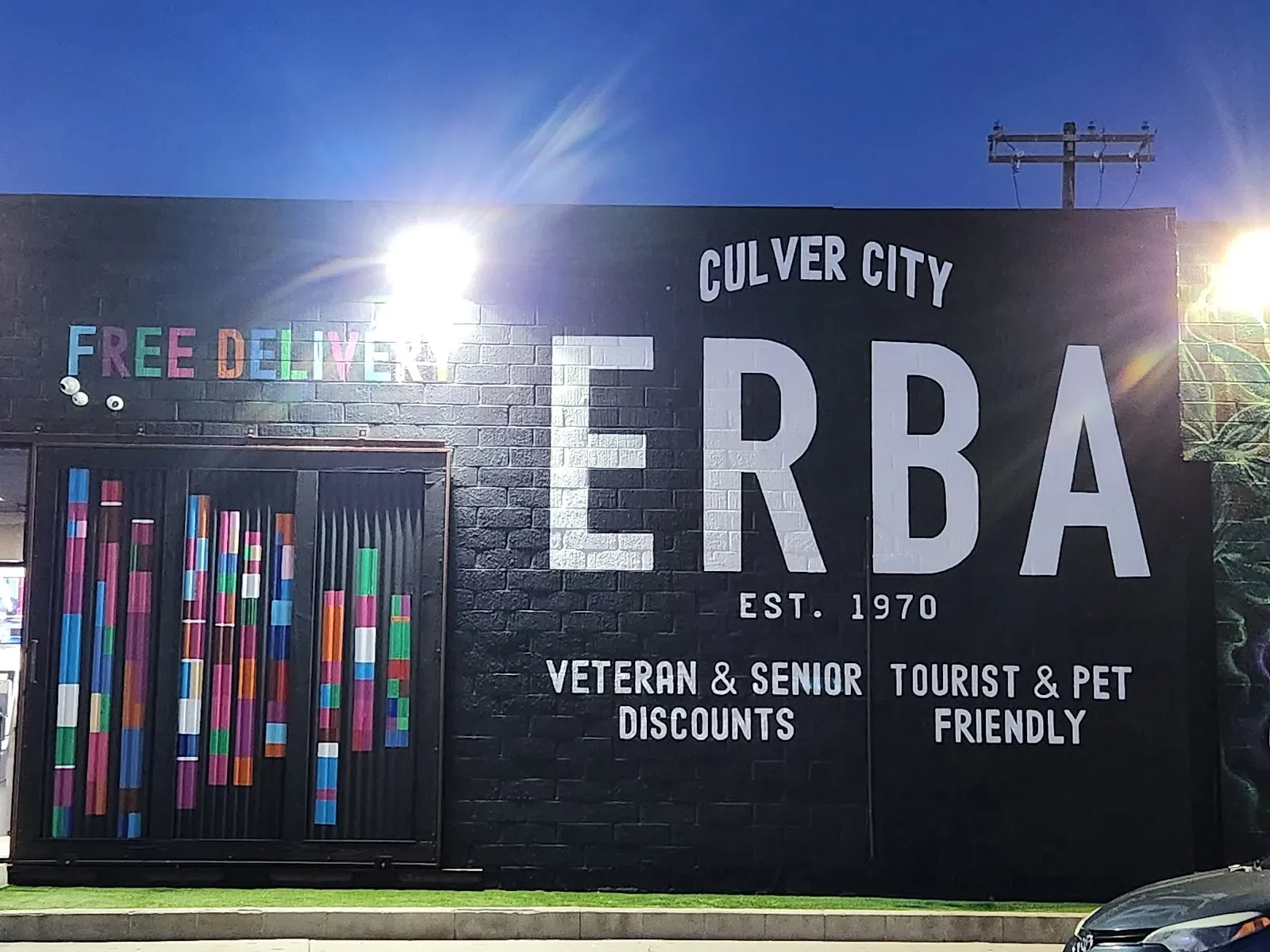 Colorful Pencils and Storefront Legacy Mural in Fontana, CA