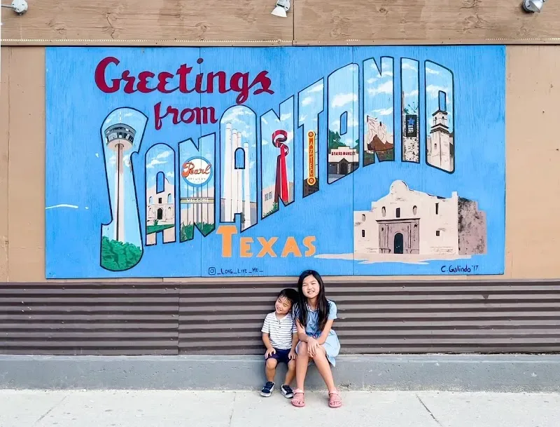 Greetings From San Antonio Mural in San Antonio, TX