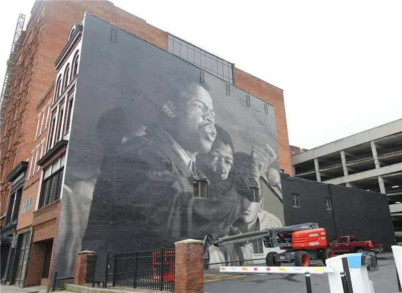 John Lewis Mural in Rochester, NY