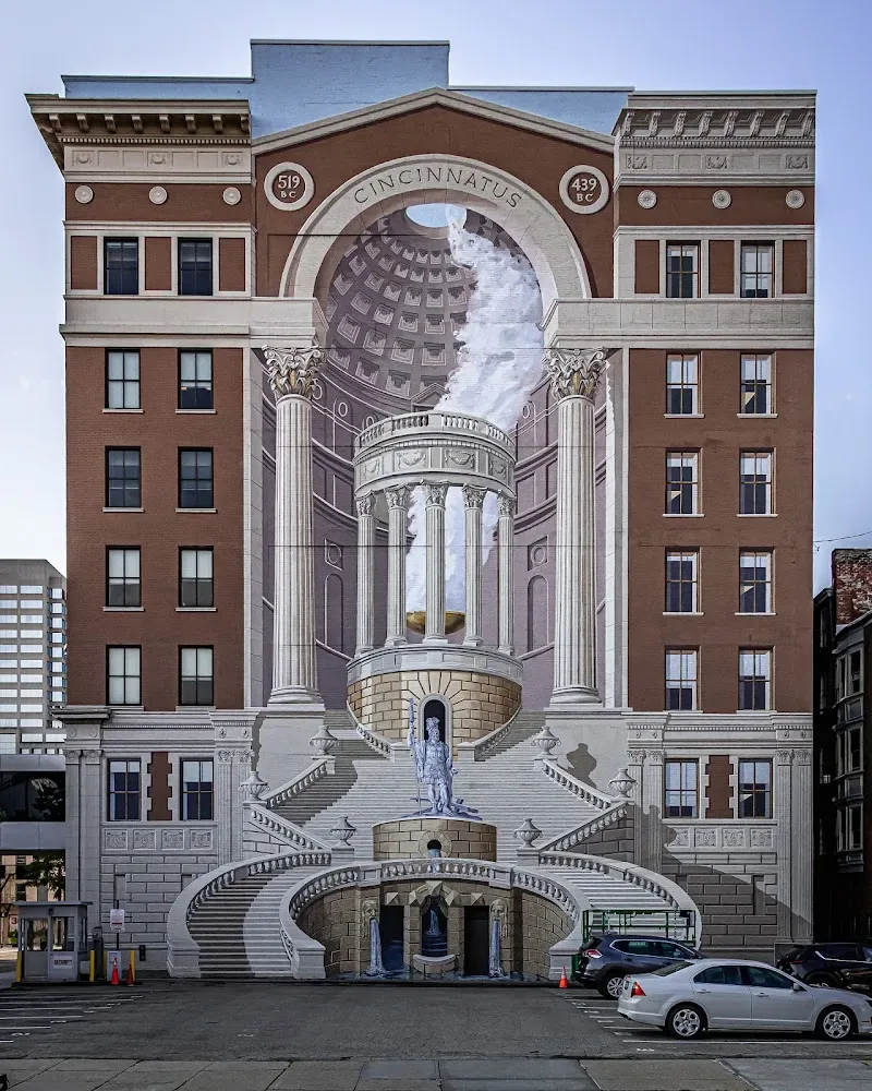 Homage to Cincinnatus Mural in Cincinnati, OH