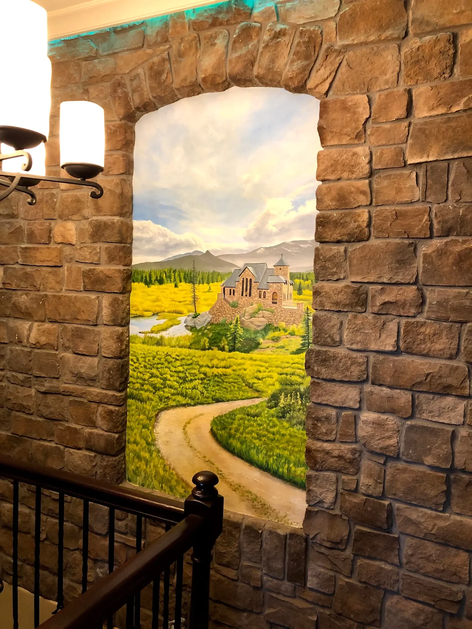 G.Go Decorative Murals, Venetian Plaster and Faux Finish Denver Mural in Lakewood, CO