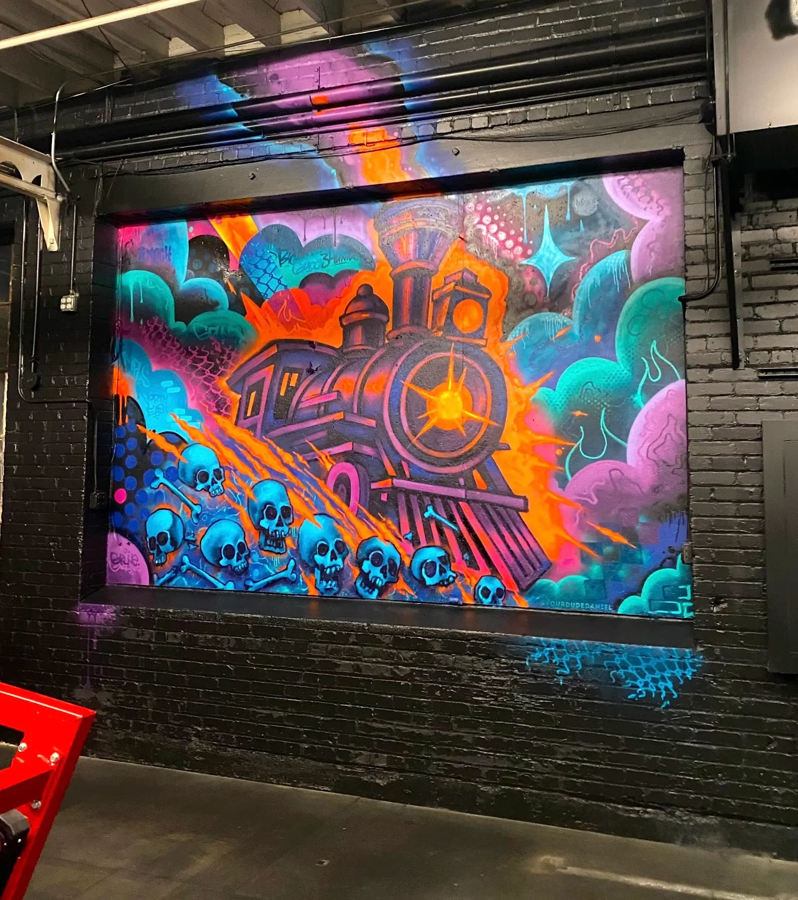 Minneapolis Muralist Dan Espeseth Mural in Saint Paul, MN