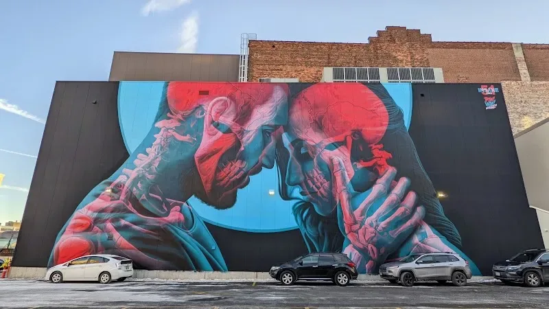Mural artwork by a professional muralist
