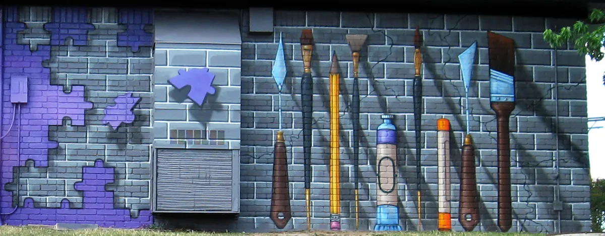 Mural artwork example