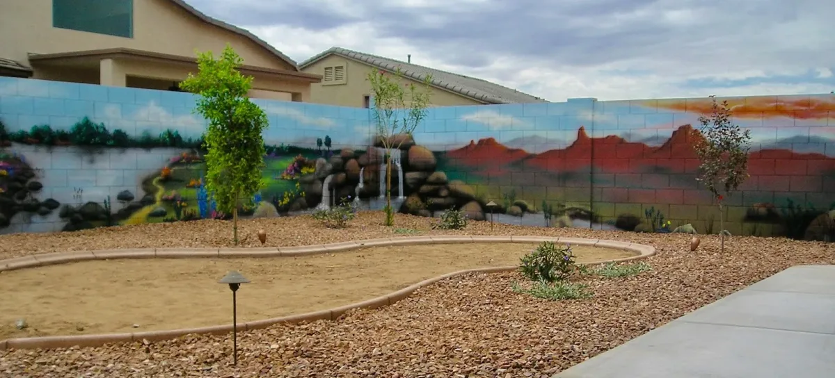 Mural artwork example
