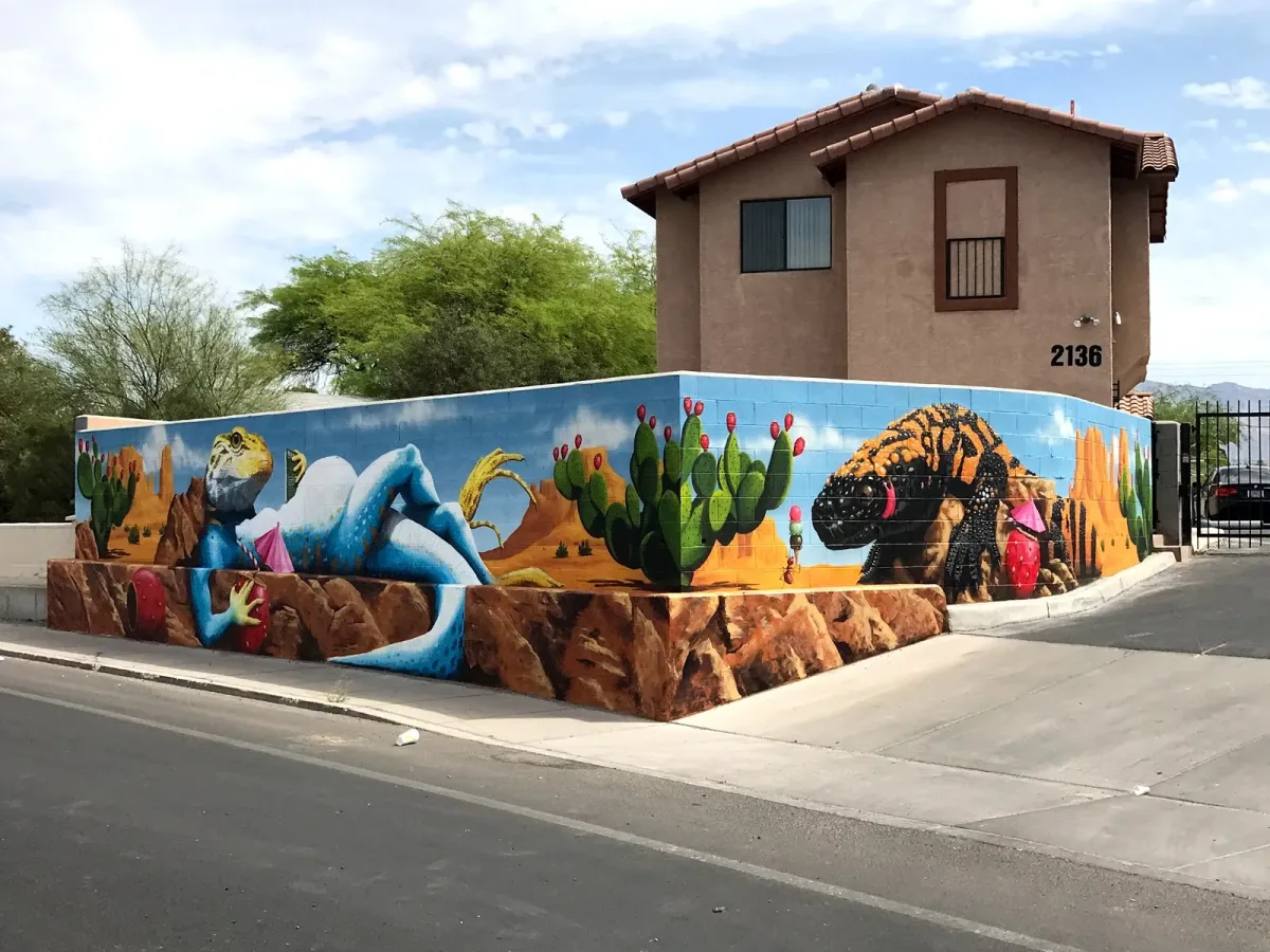 Featured mural artwork
