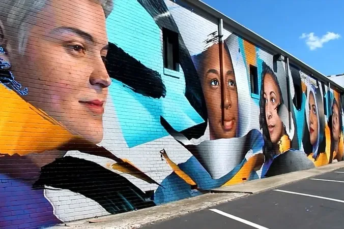 Mural artwork example