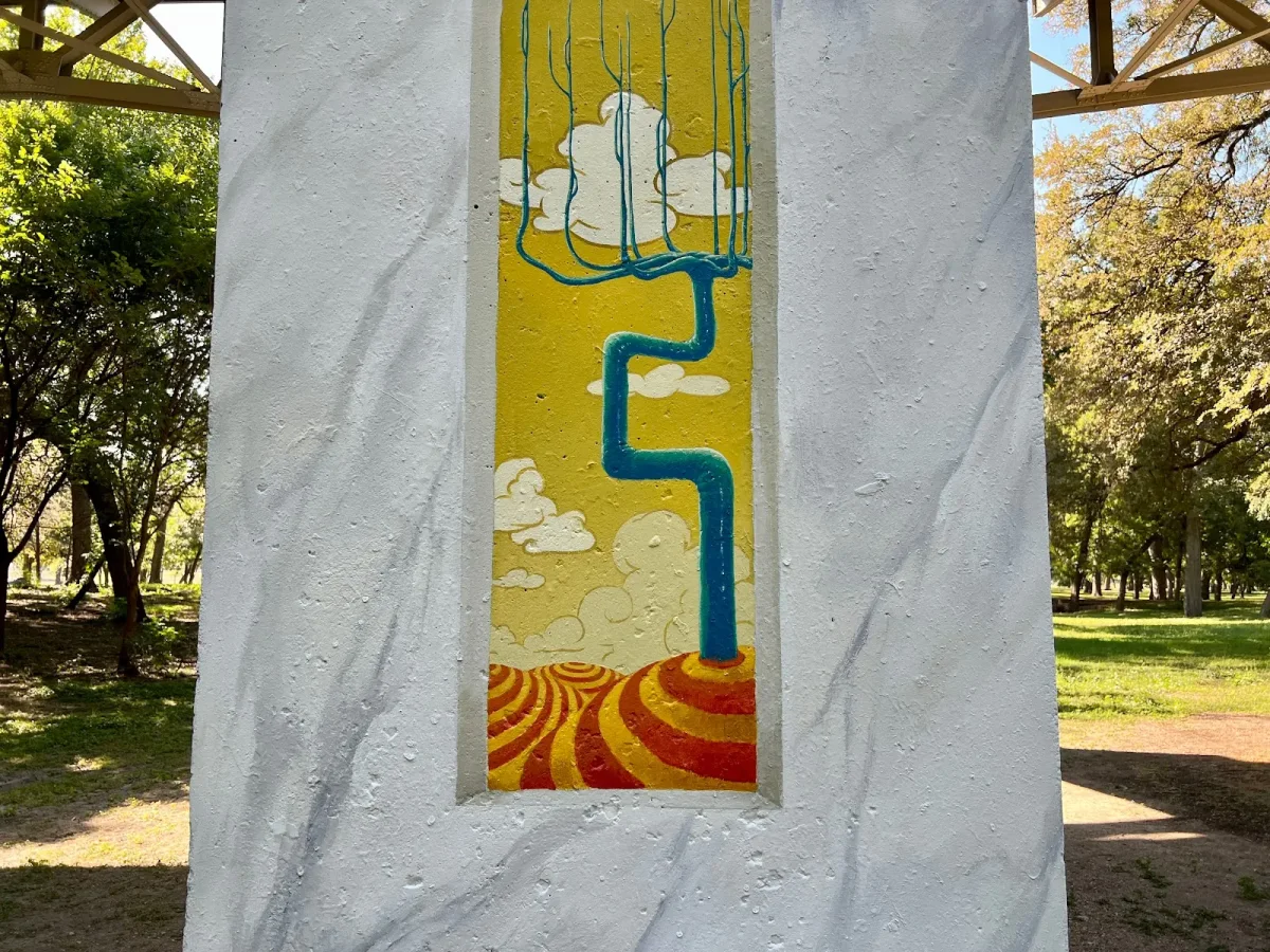 Mural artwork example