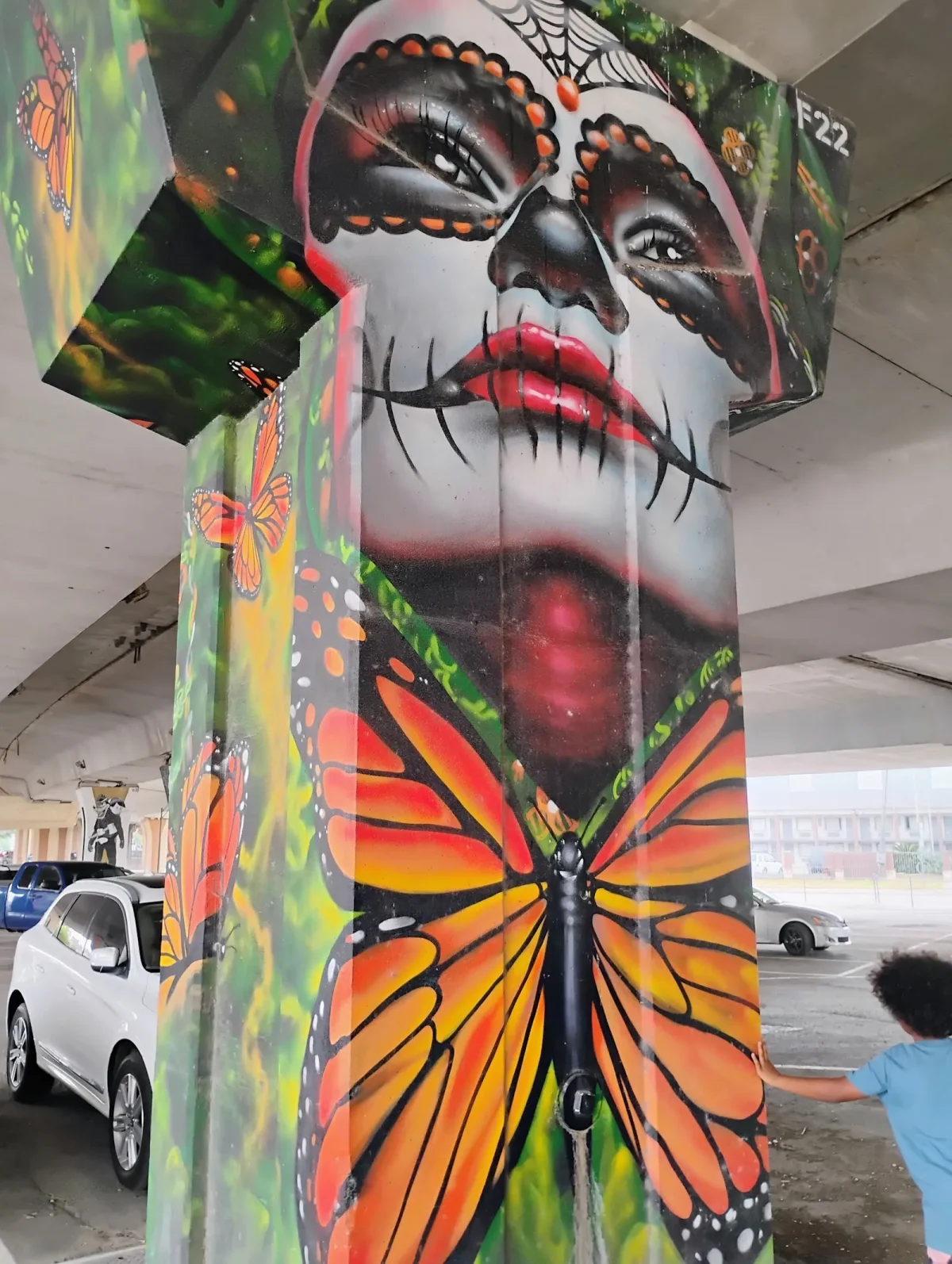 Mural artwork by a professional muralist