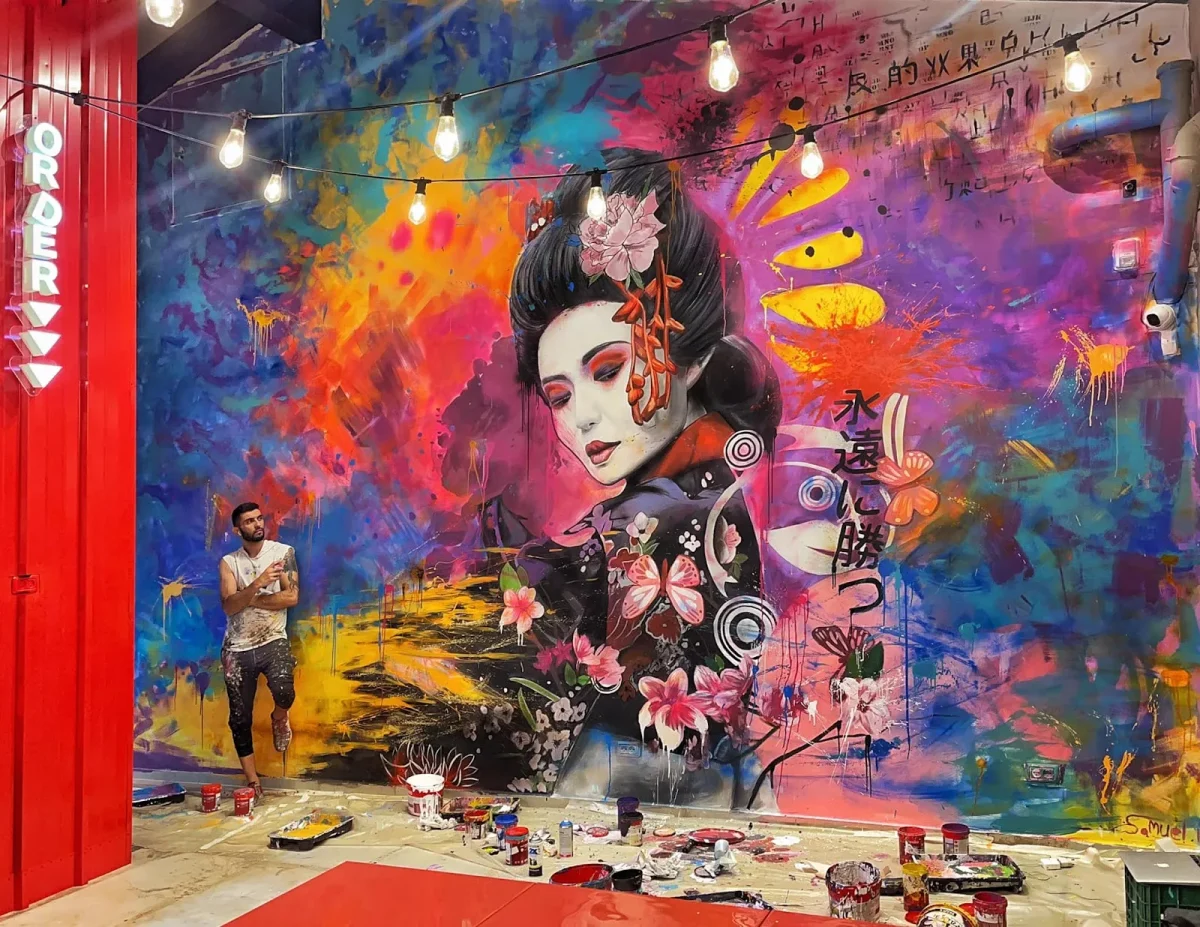 Mural artwork example