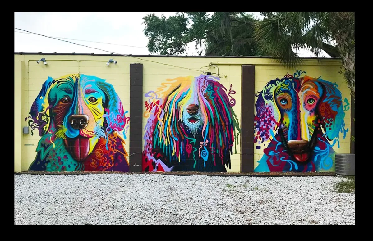 Mural artwork example