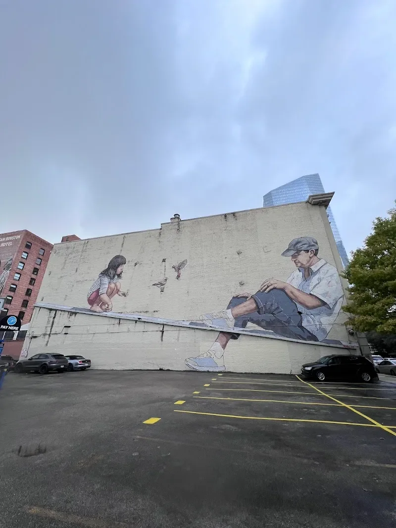 Healthy Aging mural by Ernest Zacharevic in Houston, TX - photo 3