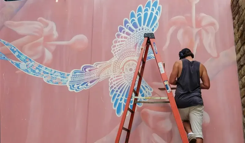 Derek Nemunaitis Murals & Fine Arts @dereknemo - Mural Artist