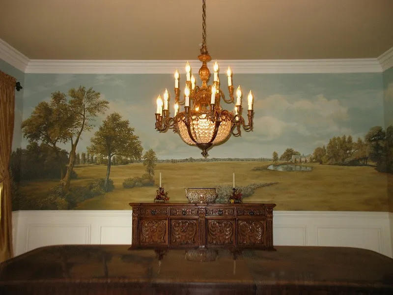 Murals, Faux, Stenciling, Canvas Painting mural work 2 in Thousand Oaks