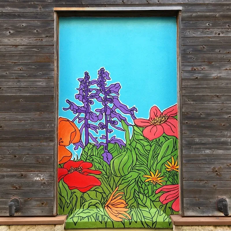 Avery O Design mural work 5 in Austin