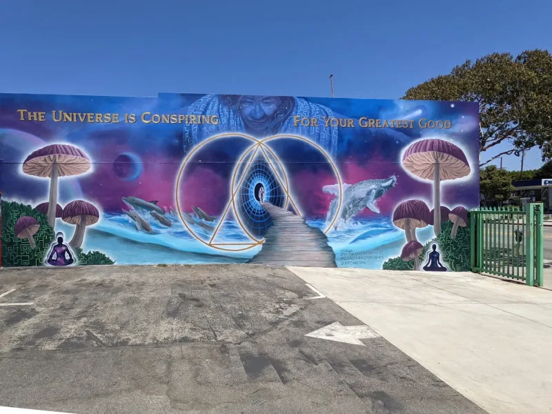 With Love From Heidi: Live Painting and Murals Mural in Lancaster, CA