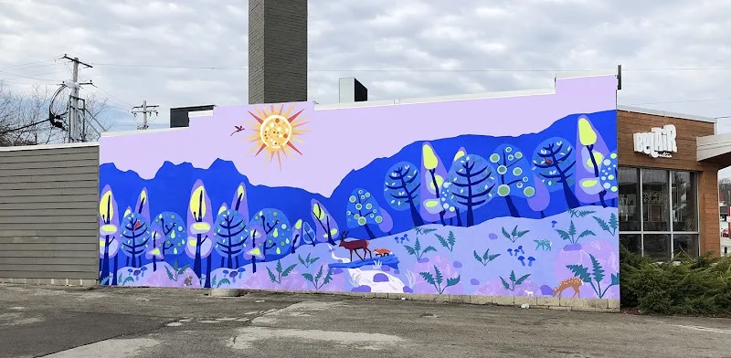 Laura Lynne Art mural work 2 in Chicago