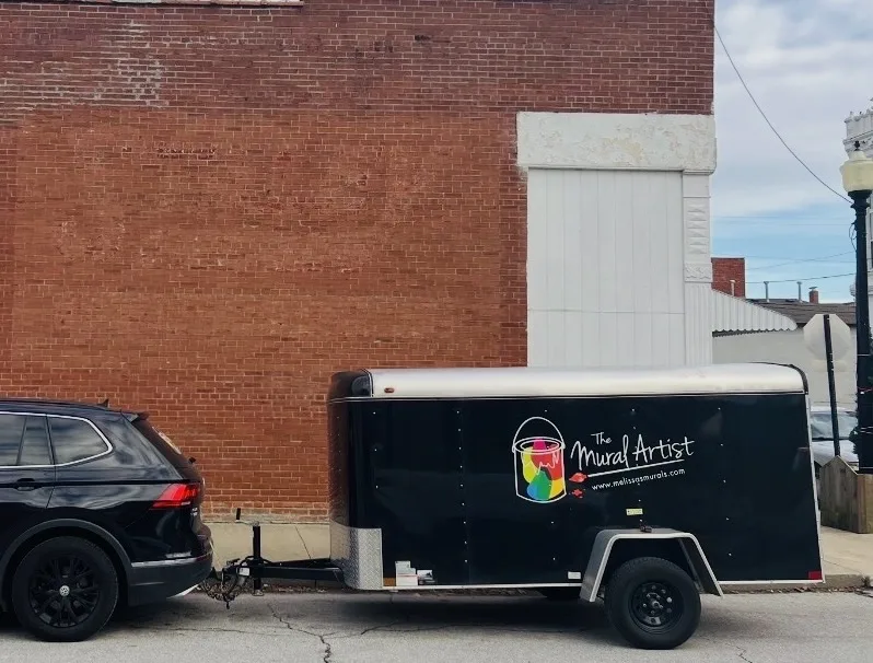 The Mural Artist mural work 2 in Overland Park