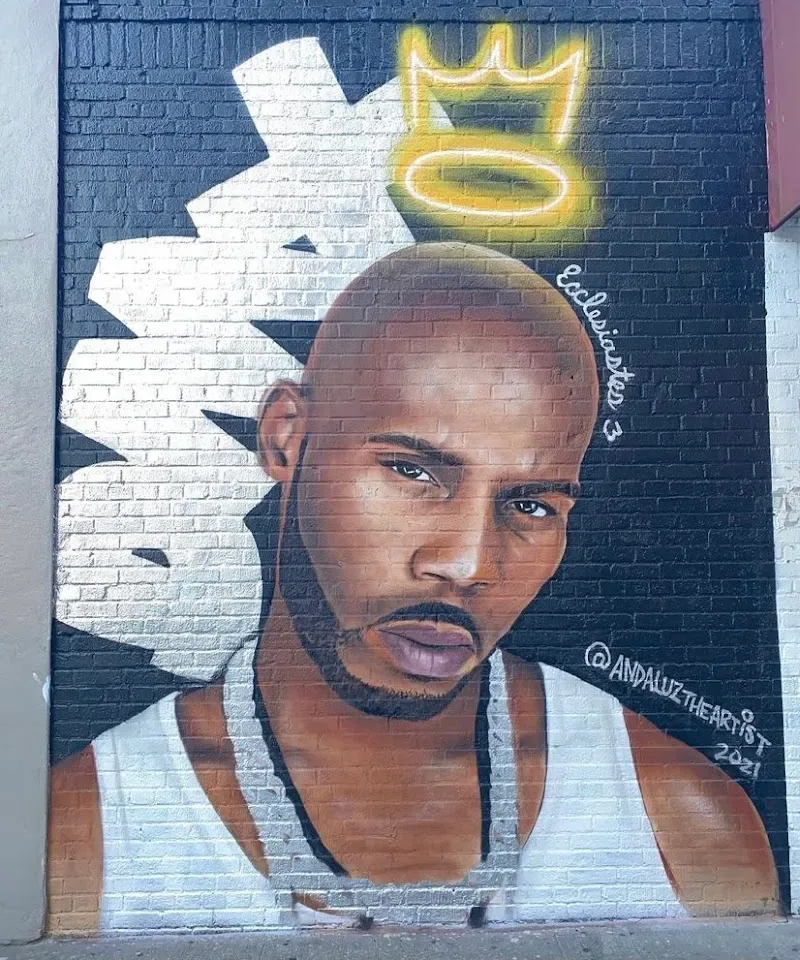 DMX tribute mural in Yonkers, NY