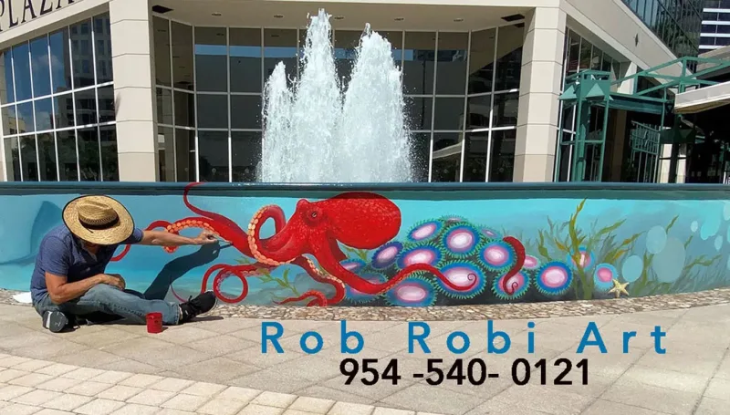 Rob Robi Art / Murals Mural in West Palm Beach, FL