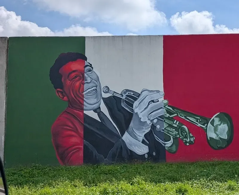 Mural Wall on Tchoupitoulas Street in New Orleans, LA