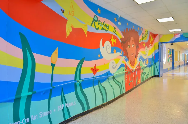 Saint-Cyr Art Studio Murals mural work 4 in Woodbridge