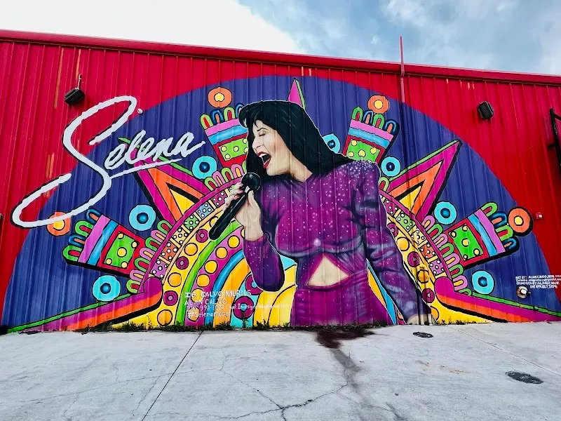 Selena Quintanilla Mural in San Antonio, TX