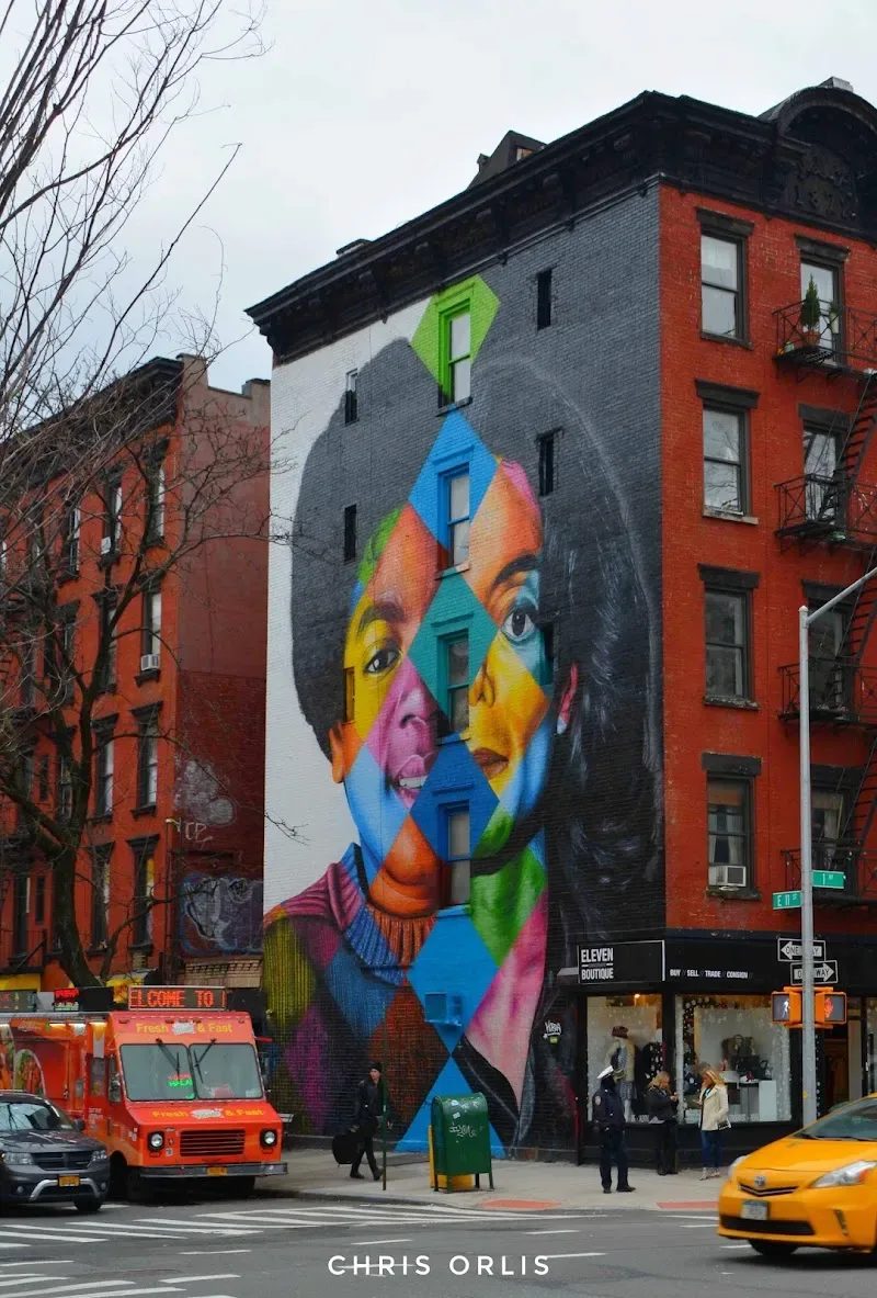 Kobra's Michael Jackson Mural in New York, NY in New York