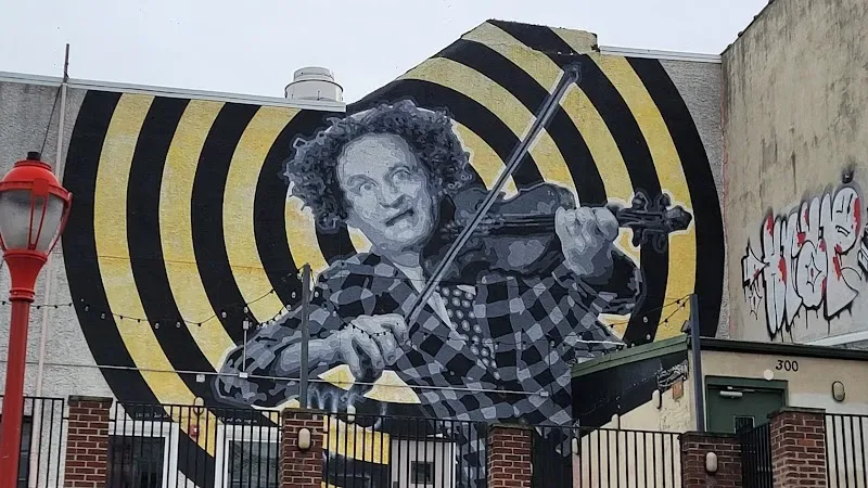 Larry Fine Mural in Philadelphia, PA