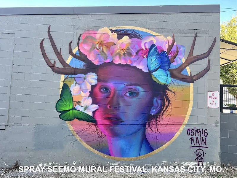 Osiris Rain Studios mural work 3 in Charlotte