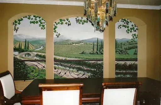 Murals, Faux, Stenciling, Canvas Painting - Mural Artist