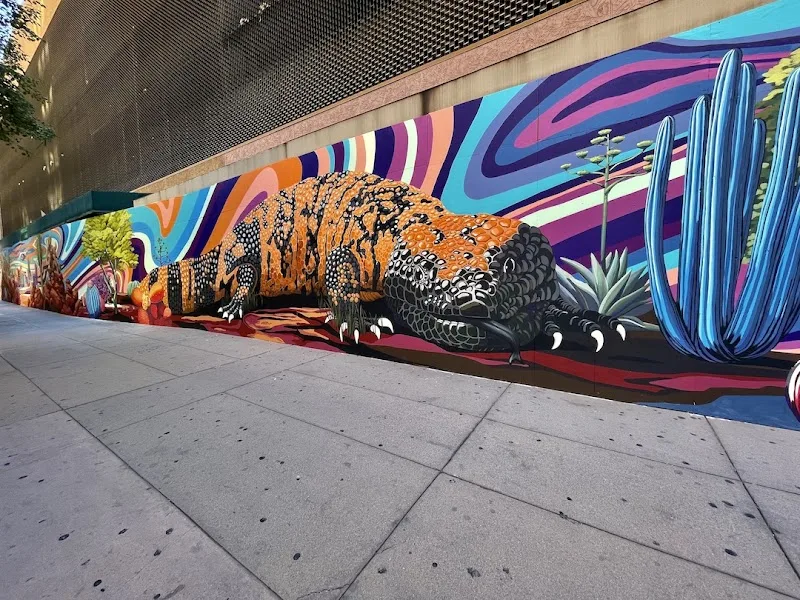 Kayla Newnam mural work 2 in Phoenix