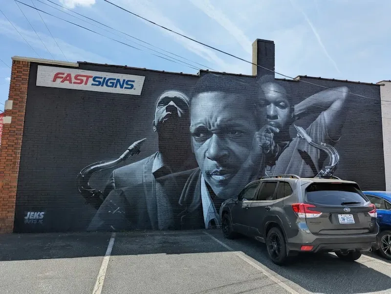 John Coltrane Mural in High Point, NC