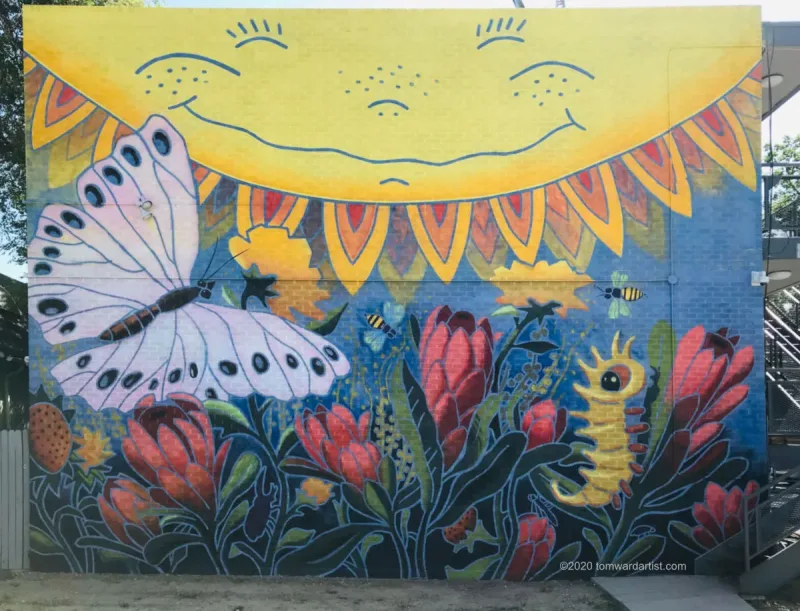 Tom Ward Artist Mural Painter Mural in Temecula, CA
