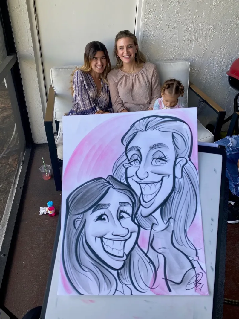 Graffiti Pop Events - Airbrush Artists, Live Mural Painting and Caricatures mural work 4 in Hialeah