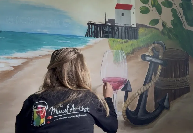 The Mural Artist mural work 3 in Overland Park