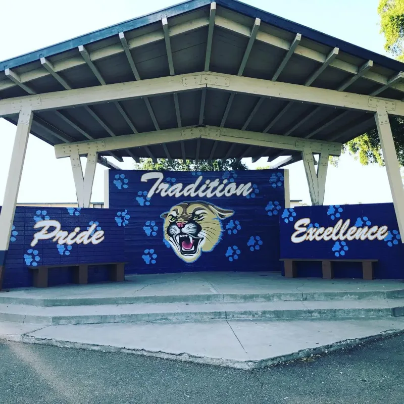 Branden Rodriguez murals and hand painted signs mural work 5 in Stockton