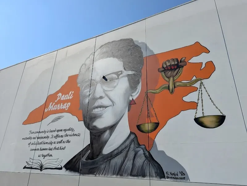 Pauli Murray Mural in Durham, NC - photo 4