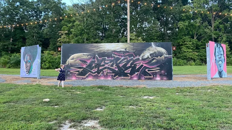 Kotis Street Art mural work 5 in Cary