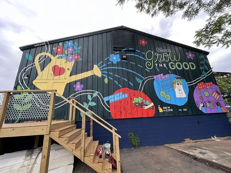 Artsy Elaine mural work 2 in Atlanta