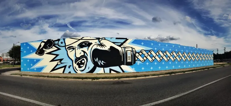 Show Goat Mural Works Mural in Round Rock, TX