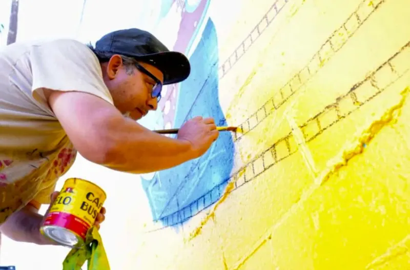 Branden Rodriguez murals and hand painted signs - Mural Artist