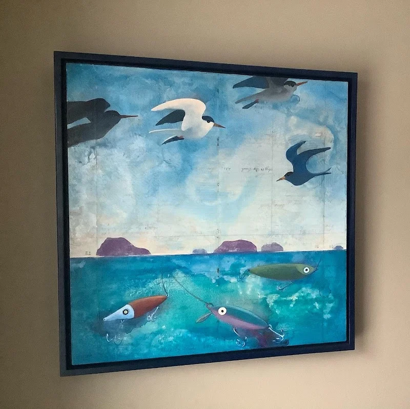 Peter Walls Midcoast Maine Mural Artist and Studio Artist mural work 3 in Bangor