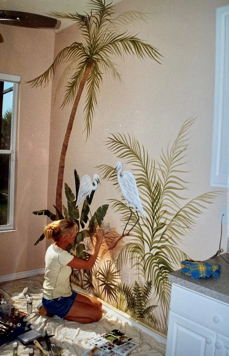 Murals By Tanya Nugent mural work 2 in Cape Coral