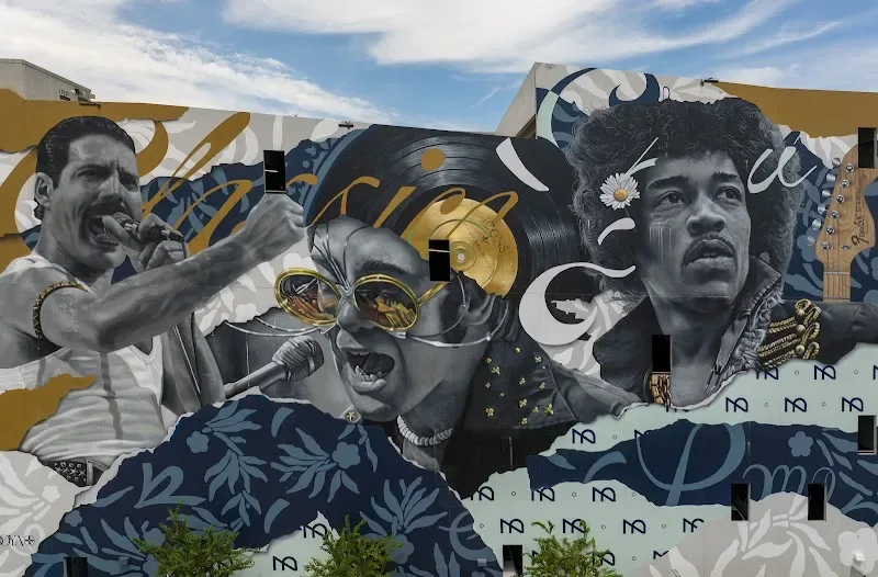 Musician Mural in Tampa, FL