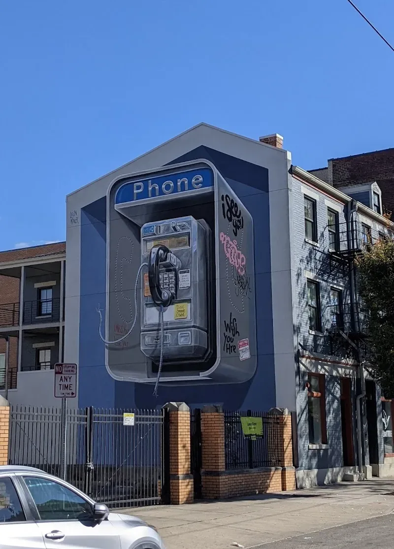 Payphone Mural in Cincinnati, OH in Cincinnati