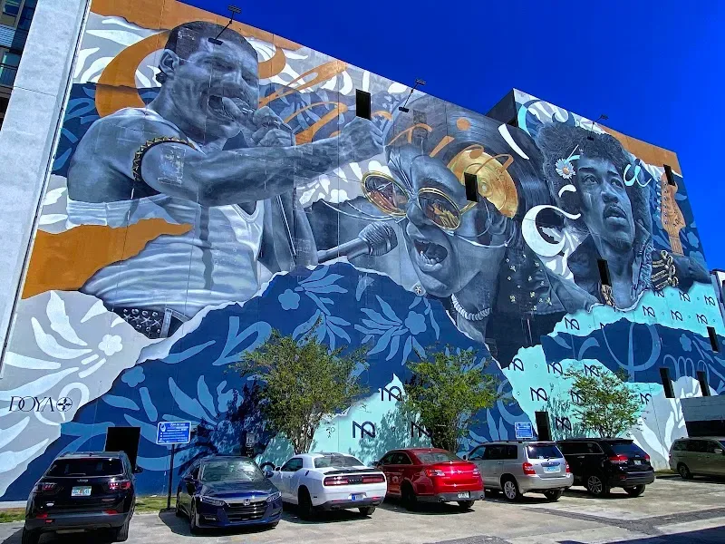 Musician Mural in Tampa, FL