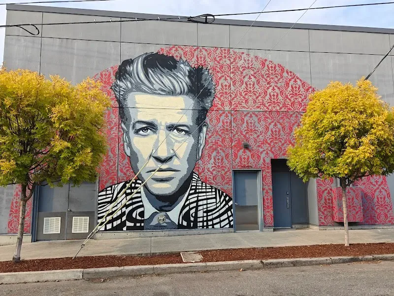David Lynch Memorial Mural in Portland, OR