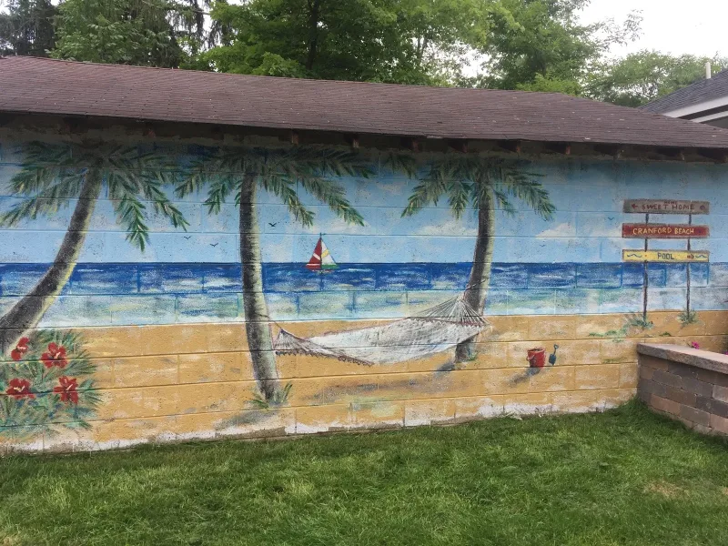 Diana's Murals & More mural work 4 in Woodbridge